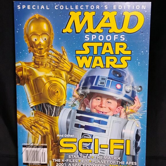 Star Wars Mad Magazine Special Edition Funny Spoofs Spif 3cpo R2 7/2023 - Picture 1 of 4